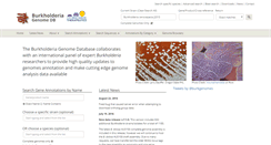 Desktop Screenshot of burkholderia.com
